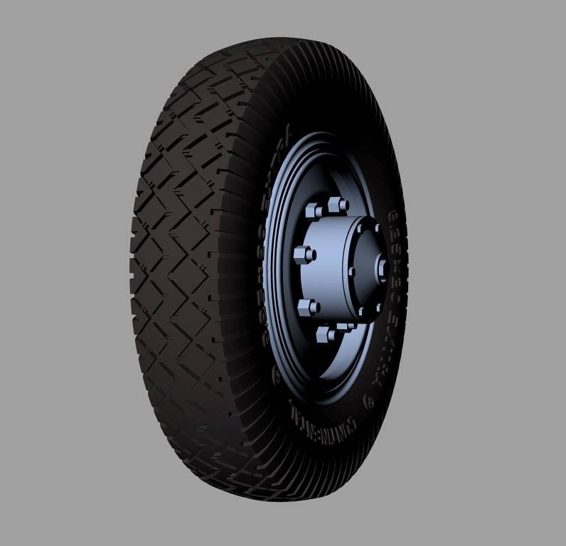 Panzer Art RE35-453 M-35 ADGZ-Daimler road wheels (Continental) 1/35 – zdjęcie 2