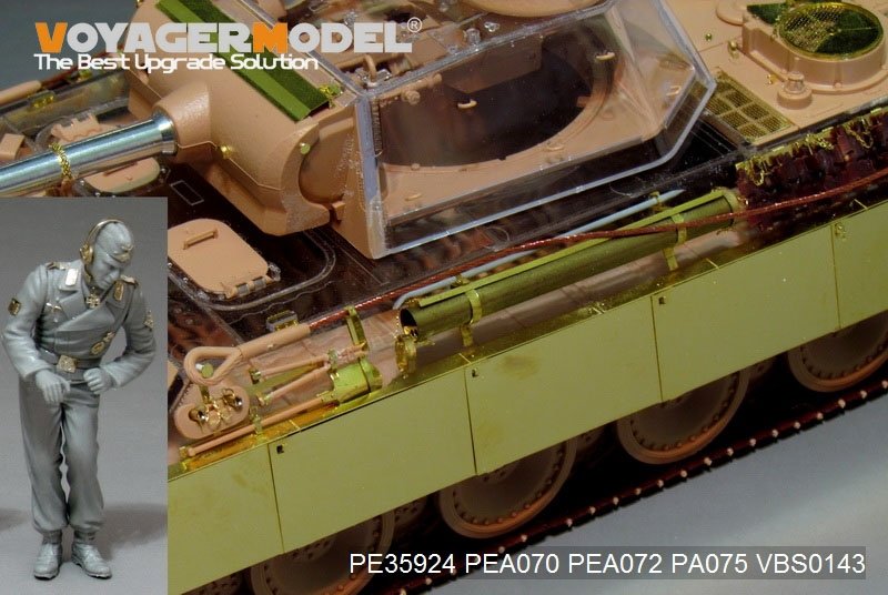 Maquette Voyager PE35924 Panther G allemand de la Seconde Guerre mondiale, version ultérieure. Modèle de base pour RMF 5016 au 1/35  – image 13