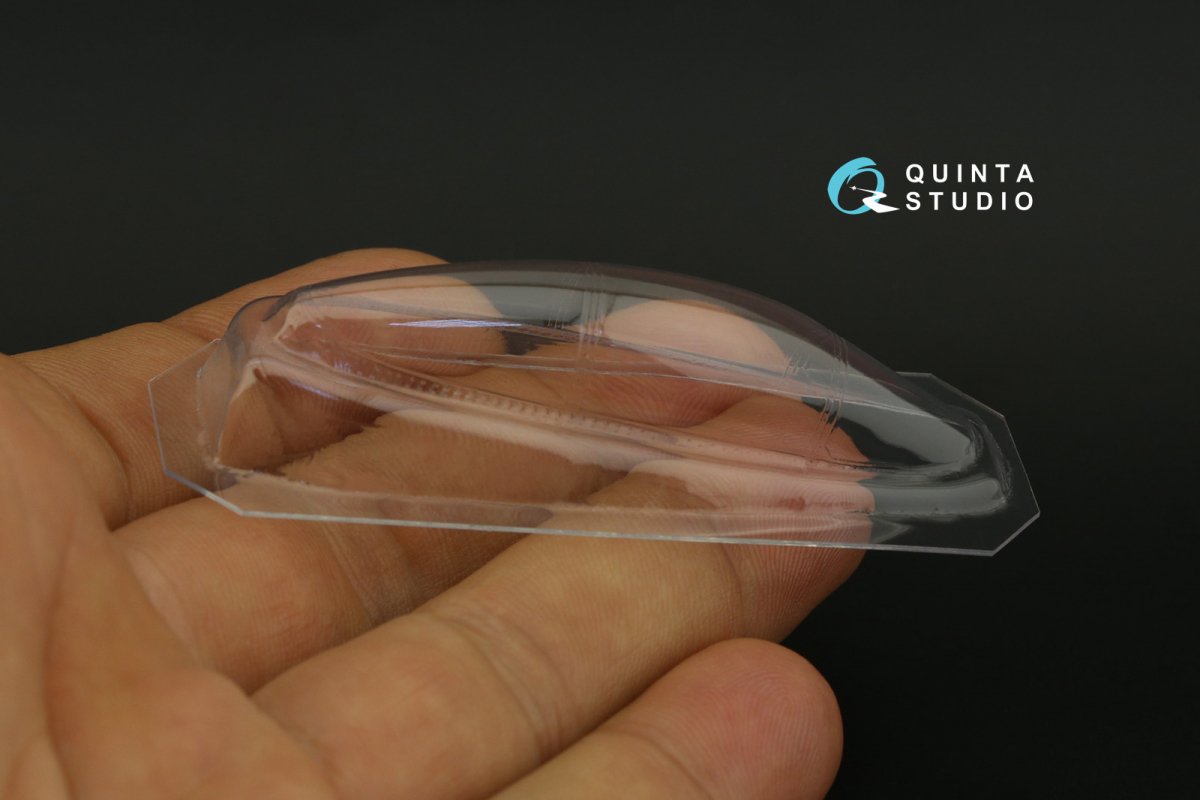 Quinta Studio QC72039 F-15E verrière transparente sous vide (Academy) 1/72  – image 4