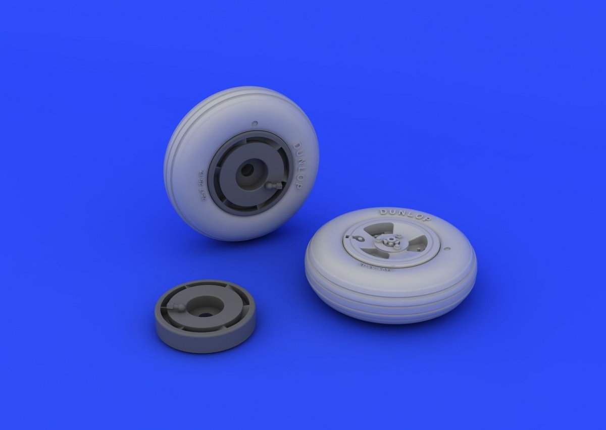 Roues Eduard 648218 Spitfire Mk. XVI - 3 rayons 1/48 (EDUARD)  – image 3