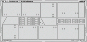 Eduard 36317 Jagdpanzer IV L/48 Schürzen DRAGON 1/35