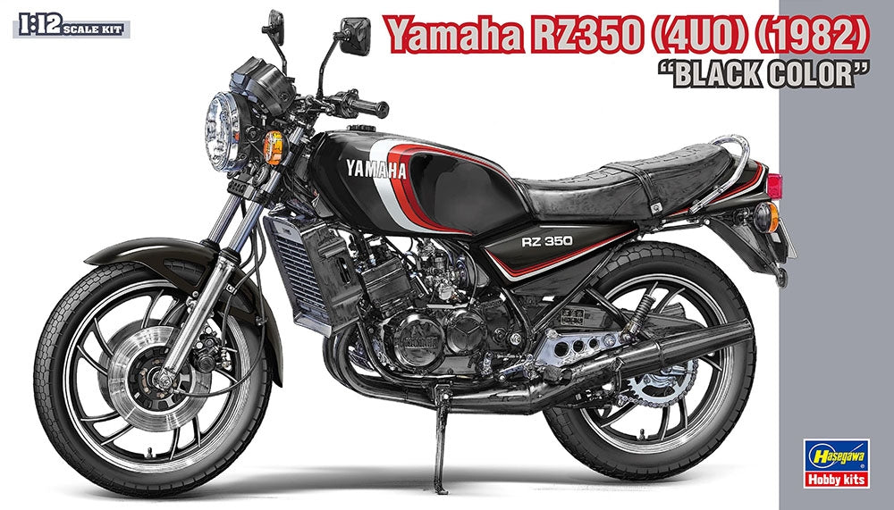 Hasegawa 21763 Yamaha RZ350 (4U0) (1982) Couleur noire 1/12 