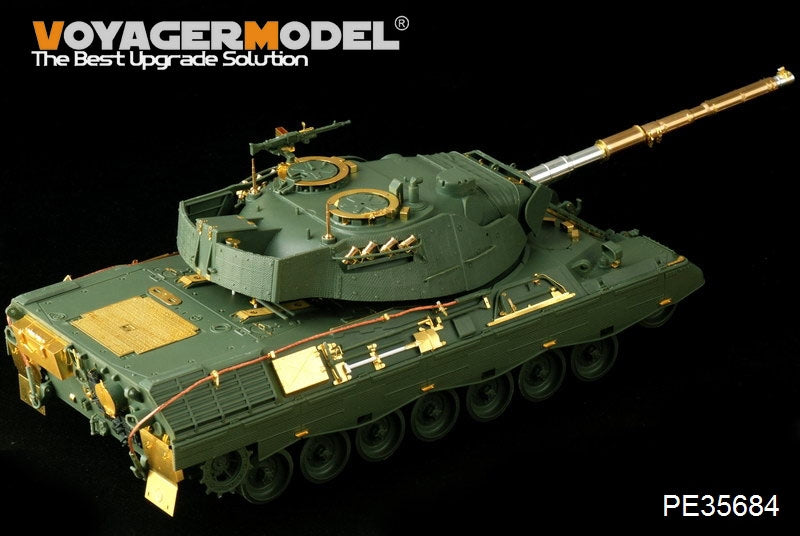 Maquette Voyager PE35684 du char de combat principal allemand Leopard 1A5 moderne pour TAKOM 2004, échelle 1/35 – immagine 3