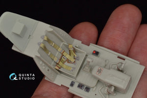 Intérieur imprimé en 3D et coloré sur papier décalcomanie Quinta Studio QD32045 Bf 109G-10 (pour maquette Revell) 1/32 – Bild 11