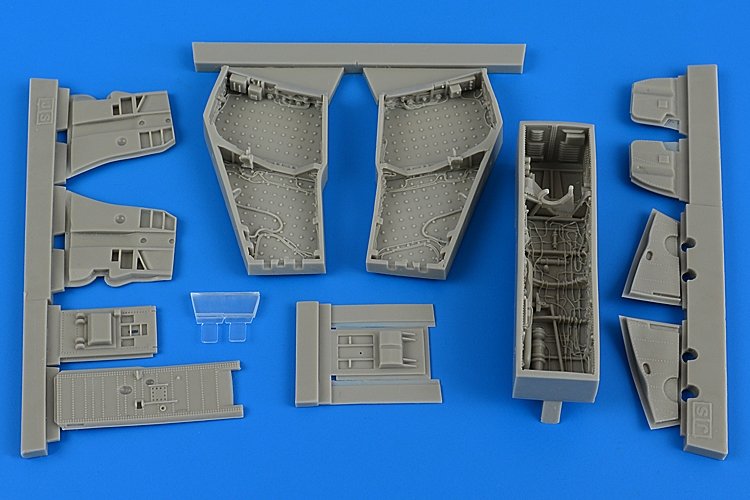 Aires 4688 F-4C/D Phantom II, compartiment de train d&amp;#39;atterrissage avec caches, échelle 1/48, ACADEMY