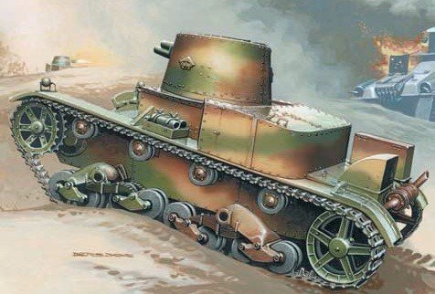 Mirage Hobby 72604 VICKERS E Mk B char (1/72) 