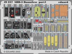 Eduard BIG4808 SBD-3 1/48 HASEGAWA – image 4