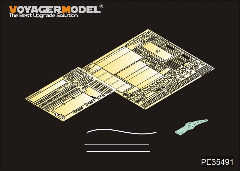 Maquette Voyager PE35491 Char d&amp;#39;infanterie britannique Valentine Mk.II de la Seconde Guerre mondiale (modèle de base) pour AFV CLUB 35185, échelle 1/35