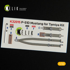 KELIK K32015 P-51D MUSTANG - DÉCALCOMANIES 3D INTÉRIEURES POUR MAQUETTE TAMIYA 1/32 – image 3