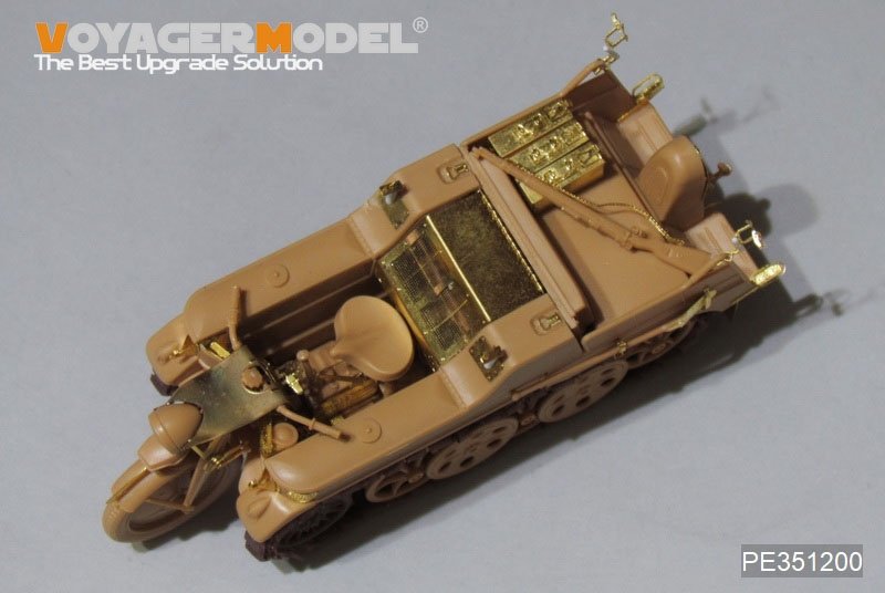 Voyager modèle PE351200 seconde guerre mondiale allemand Sd.Kfz.2 kleines Kettenkard pour TAMIYA 35377 1/35 – image 16