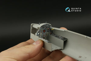Intérieur coloré imprimé en 3D sur papier décalcomanie Quinta Studio QDS-32180 F-104S (Italeri) (petite version) 1/32 – Bild 11