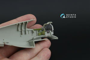 Intérieur coloré imprimé en 3D sur papier décalcomanie Quinta Studio QD48473 P-51A (Accurate Miniatures/Academy) 1/48 – immagine 8