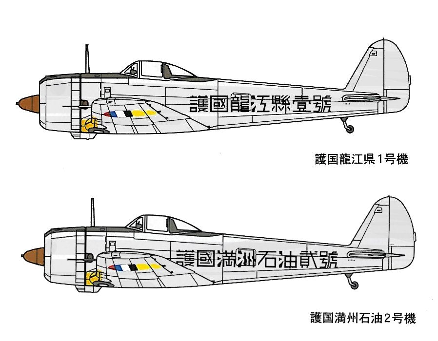 Fine Molds FB9 Nakaima Ki-43-II Type 1 Hayabusa/Oscar Manchoukuo Air Force 1/48  – imagen 3
