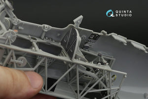 Intérieur imprimé en 3D et coloré sur papier décalcomanie Quinta Studio QD32115 Fairey Swordfish Mk.I (Trumpeter) 1/32  – Bild 9