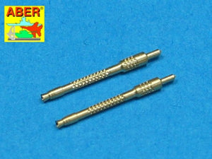 Aber A48 006 Jeu de 2 canons pour mitrailleuses d&amp;#39;avion allemandes de 13 mm MG 131 (type moyen) (1/48) – immagine 6