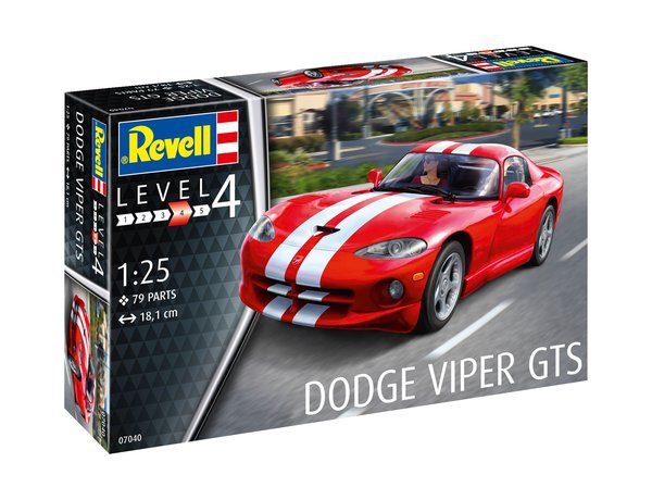 Revell 07040 Dodge Viper GTS Model Kit 1/25