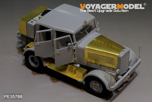 Maquette Voyager PE35788 Voiture militaire Hanomag SS100 de la Seconde Guerre mondiale pour TAKOM 2068 et 2110, échelle 1/35 – image 7