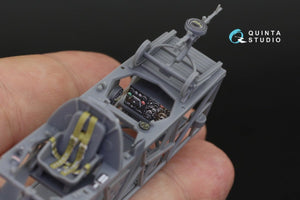 Intérieur imprimé en 3D et coloré sur papier décalcomanie Quinta Studio QD48256 Swordfish Mk.II (Tamiya) 1/48 – immagine 7