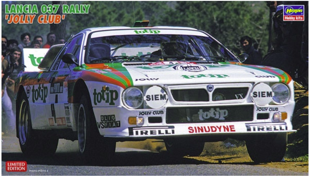 Hasegawa 20399 Lancia 037 Rallye Jolly Club 1/24