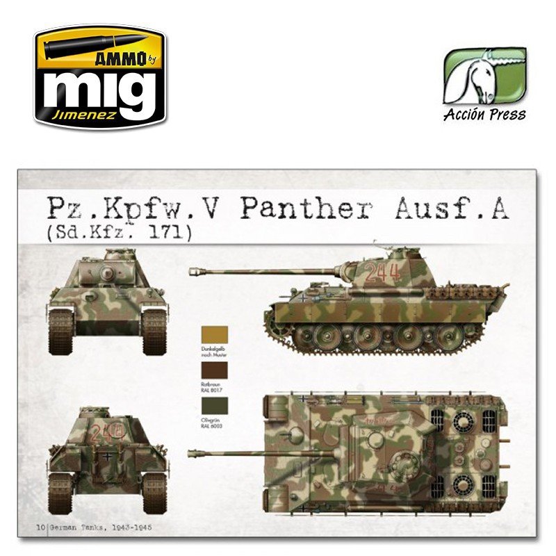 AMMO de Mig Jimenez EURO0017 AS DES PANZERS - PROFILS VOL. 2 (Anglais) – image 3