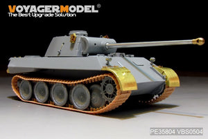 Maquette Voyager PE35804 Panther D V1 allemand de la Seconde Guerre mondiale (modèle de base) pour DROGON 6822 au 1/35 – immagine 8