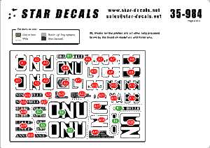 Star Decals 35-984 Crise du Congo 1 1/35 – immagine 2