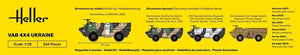 Heller 57130 VAB 4X4 Ukraine - Kit de démarrage 1/35 – image 5