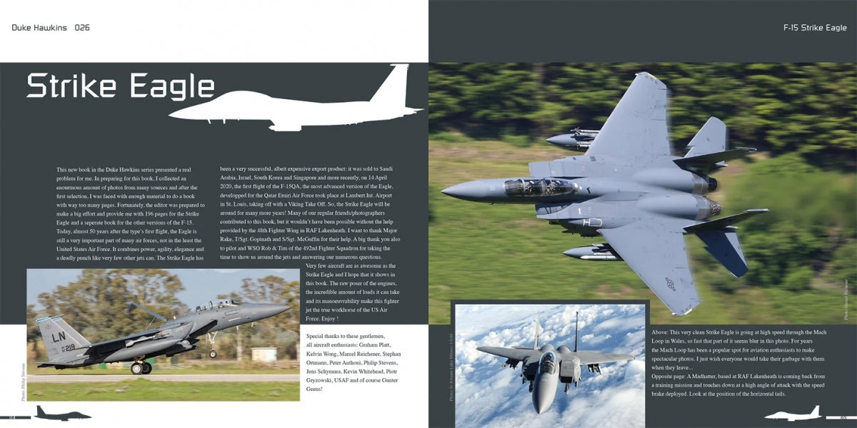 Publications HMH DH-026 Boeing F-15 E/K/SG Strike Eagle - Avion en détail 026 (Version anglaise) – immagine 2