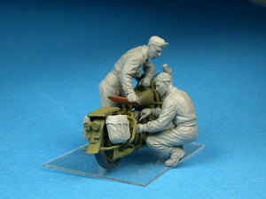 MiniArt 35284 ÉQUIPE DE RÉPARATION DE MOTO AMÉRICAINE. ÉDITION SPÉCIALE 1/35 – immagine 5