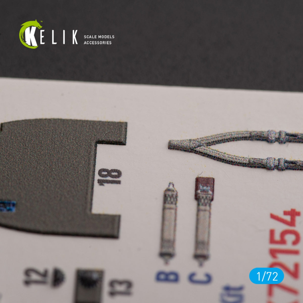 KELIK K72154 P-40K - décalcomanies 3D intérieures pour maquette Special Hobby au 1/72 – immagine 4
