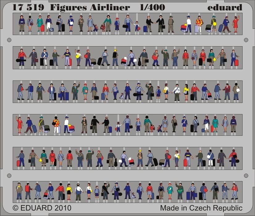 Figurines Eduard 17519 Avion de ligne 1/400