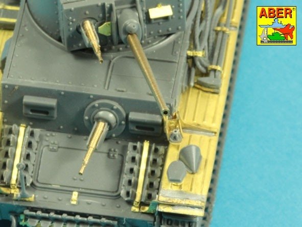Aber 48041 Pz.Kpfw..38 (t) Ausf. Char allemand E/F/G Pz.38 (t) pt.2-ailes 1/48 – imagen 11