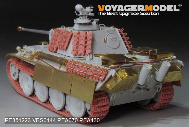 Maquette Voyager PE351223 Panther G allemand de la Seconde Guerre mondiale, version tardive, pour maquette MENG TS-054 au 1/35 – Bild 9