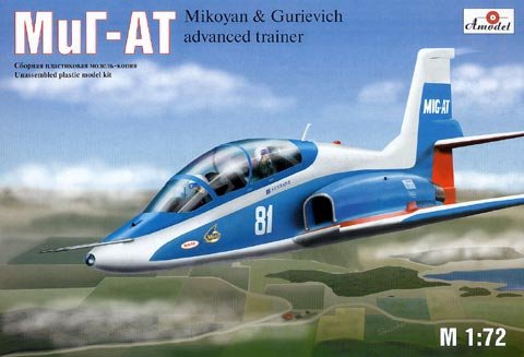 Modèle A 07239 Mikoyan-Guryewicz MiG-AT Avion d'entraînement avancé moderne russe 1/72 