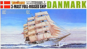 Aoshima 04260 Navire à trois mâts entièrement gréé Danmark 1/350