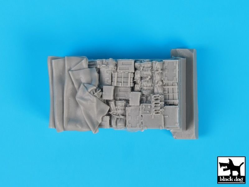 Ensemble d&amp;#39;accessoires Black Dog T72096 Bedford QL pour maquettes IBG au 1/72 – image 5
