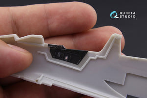Intérieur imprimé en 3D et coloré sur papier décalcomanie Quinta Studio QD48114 Mirage 2000-5 (pour kit Kinetic) 1/48 – image 3