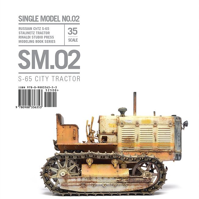 TankArt SM.02 Livre de techniques de peinture pour tracteur S-65 par Michael Rinaldi