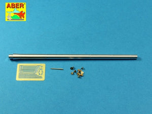 Armement Aber 35L-187 pour char de combat principal russe T-14 ARMATA : canon de 125 mm 2A82-1M et canon de 12,7 mm à l&amp;#39;échelle 1/35.