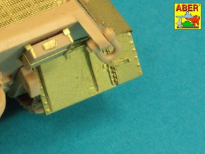 Aber 48053 Jagdtiger Sd.Kfz. 186 – Ailes avant et arrière 1/48 – imagen 5