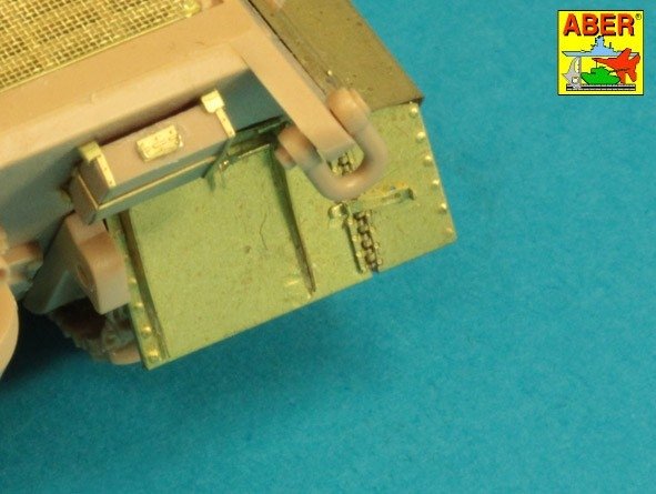 Aber 48053 Jagdtiger Sd.Kfz. 186 – Ailes avant et arrière 1/48 – imagen 5