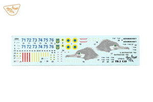 Clear Prop! CP4810 TB.2 UAV UKRAINIAN NAVY STARTER KIT 1/48 – zdjęcie 9