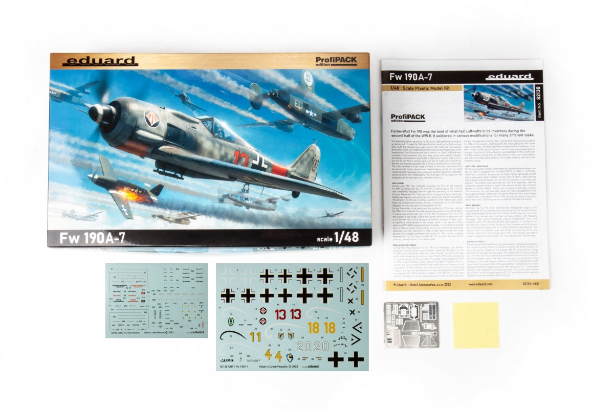 Eduard 82138 Fw 190A-7 ProfiPack Edition 1/48 – zdjęcie 3