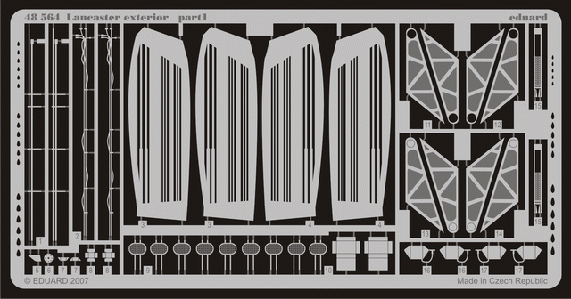 Eduard 48564 Lancaster exterior 1/48 (TAMIYA) – zdjęcie 2