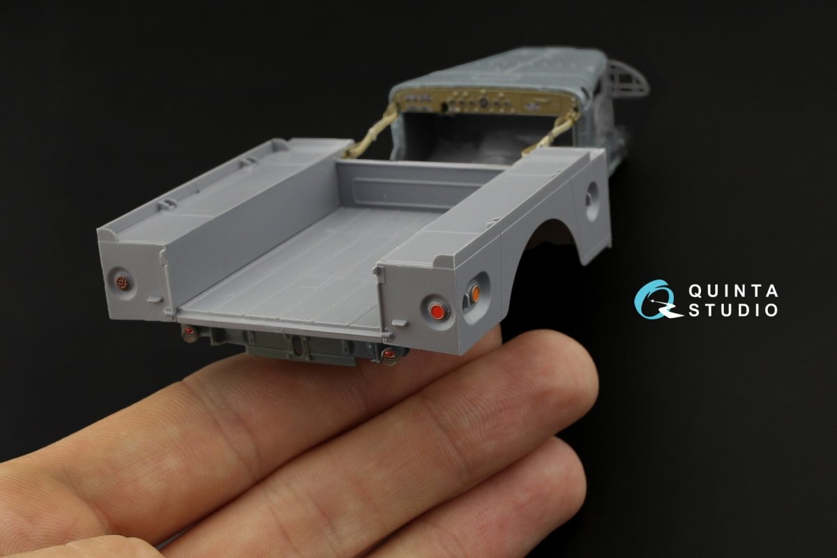 Quinta Studio QD35062 Dodge WC-51 3D-Printed &amp;amp; colored Interior on decal paper (Zvezda) 1/35 – image 5