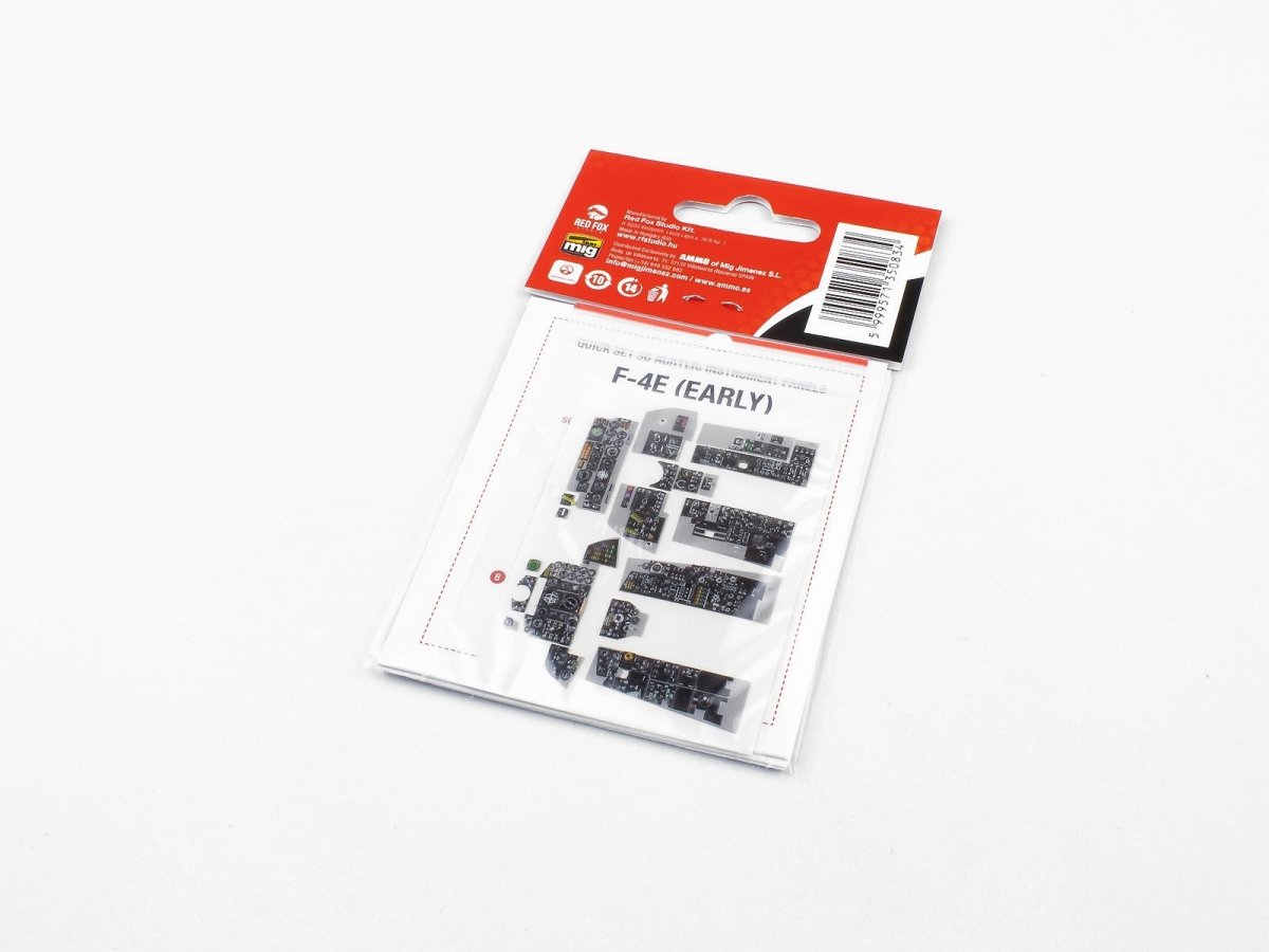 Red Fox Studio QS-32084 F-4E (PREMIÈRE VERSION) PHANTOM II Tamiya 1/32 – imagen 2