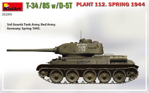 MiniArt 35293 T-34/85 avec D-5T, usine 112, printemps 1944, échelle 1/35 – Bild 3