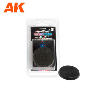 AK Interactive AK1104 BASE RONDE 50MM X5 UNITÉS