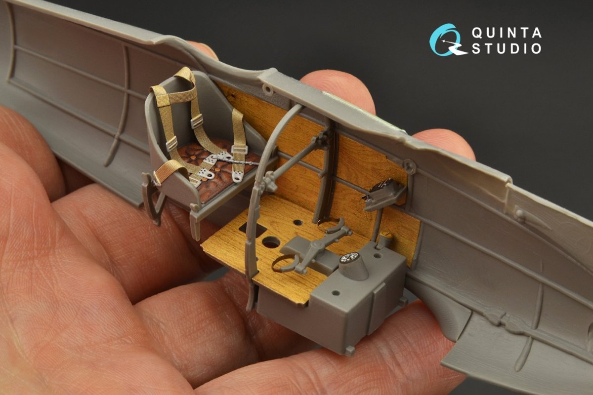 Quinta Studio QD32112 Pfalz D.III Intérieur imprimé et coloré en 3D sur papier décalque (Roden) 1/32 – immagine 6