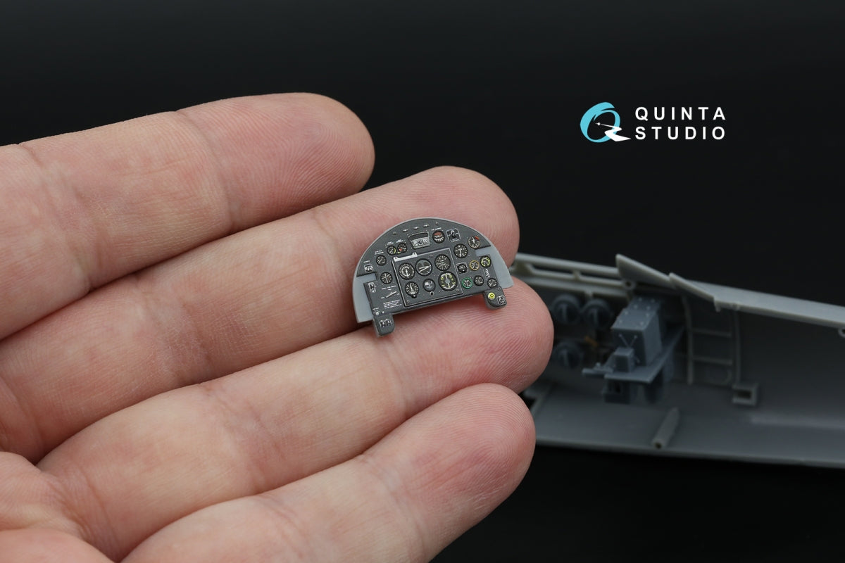 Intérieur imprimé en 3D et coloré sur papier décalcomanie Quinta Studio QDS-48574 Fairey Battle Mk.I (Trumpeter) (petite version) 1/48 – image 6